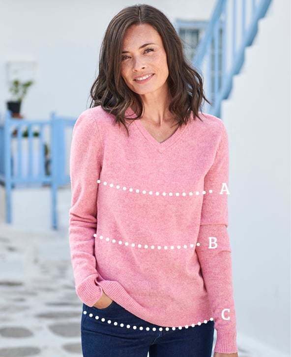 Pull Femme En Laine D'agneau Corail - Taille S - Marque Proquip - Neuf Avec étiquettes - Col Rond Hydrofuge